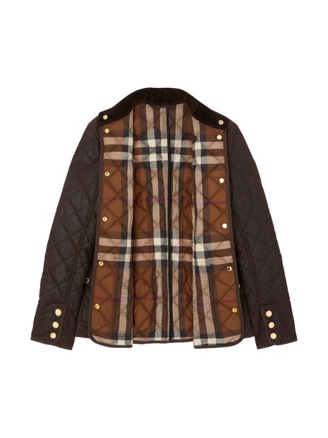 burberry steppjacke sale|burberry cotton jacket sale.